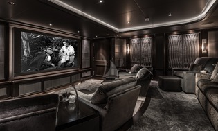 Yacht Aquila Movie Theater