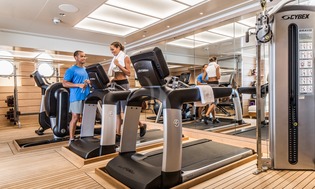 Yacht Aquila gym