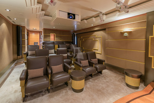 Yacht Boadicea movie theater