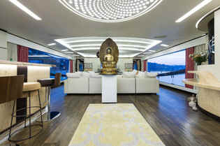 Yacht Khalilah salon