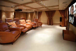 Moonlight II yacht theater